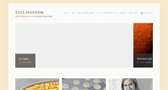 Desktop Screenshot of 1001makron.com